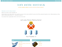 Tablet Screenshot of classiczelda.com
